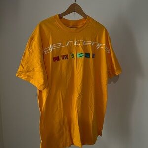brockhampton iridescence yellow tshirt size large